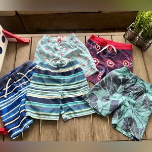 Bundle of 10 shorts. 5 shorts + 5 water shorts